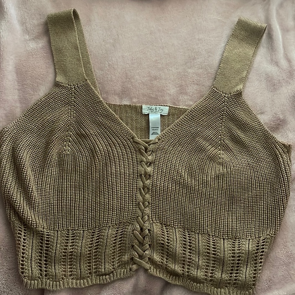 knitted top, size 2X